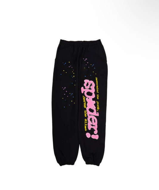 Sp5der P*nk V2 Sweatpant 'Black'