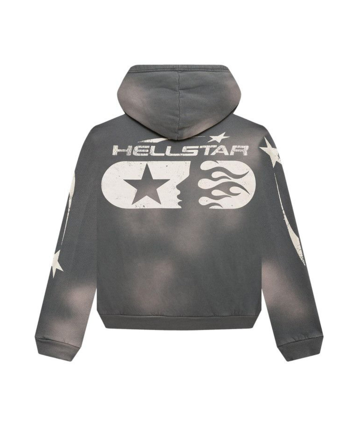 Hellstar Studios Zip Hoodie 'Grey'